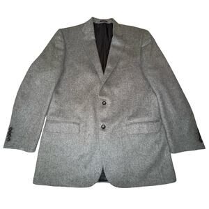 Turnberry Gray 100% Camel Hair Blazer Sz 44L